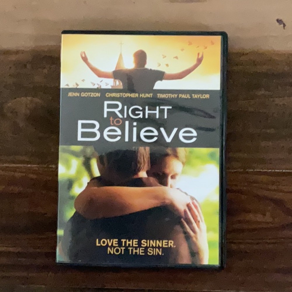 Right to Believe DVD